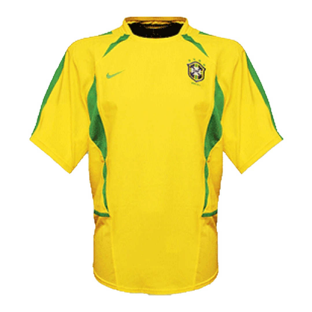 Vintage Soccer Jersey Brazil Home 2002/03