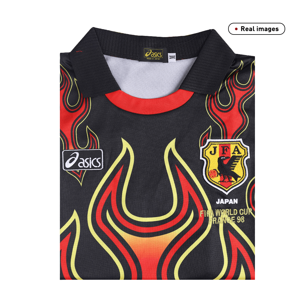 Retro Japan Long Sleeve Goalkeeper Jersey 1998 By Adidas