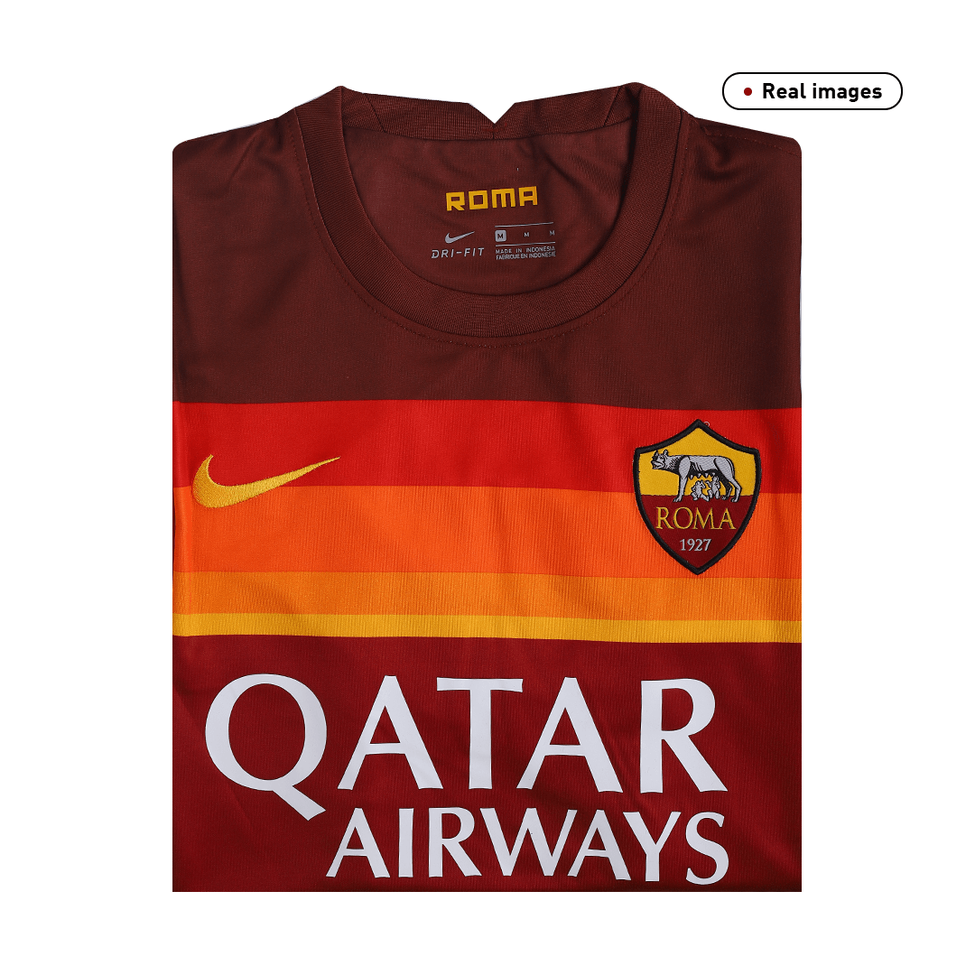 Roma 2020/21 Home Mkhitaryan #77 Jersey Name Set