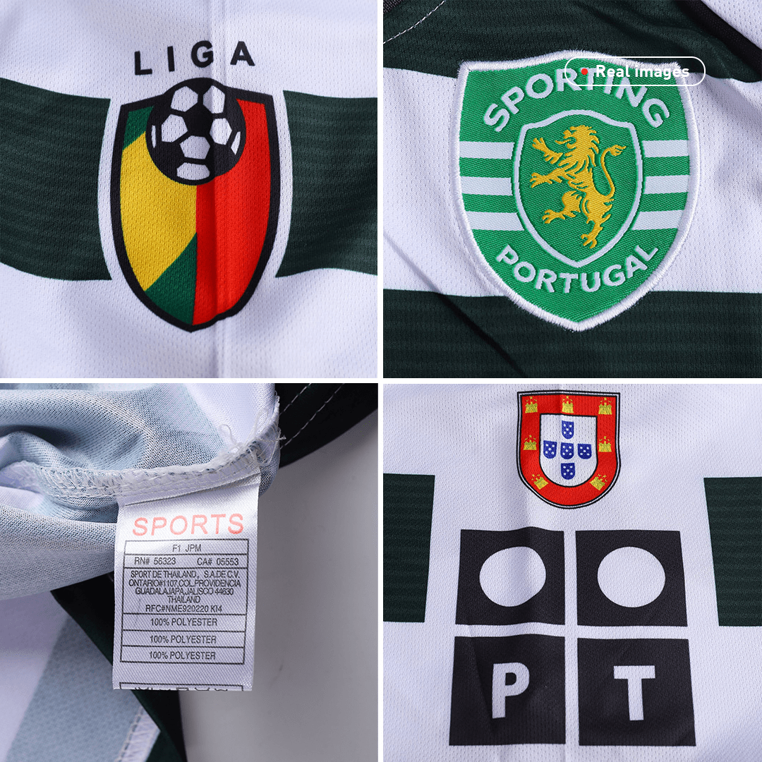 Retro Sporting CP Home Jersey 2001/03 - gogoalshop