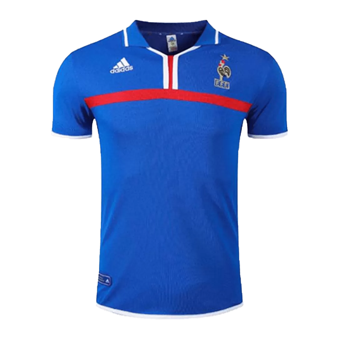 Retro France Home Jersey 2000 By Adidas