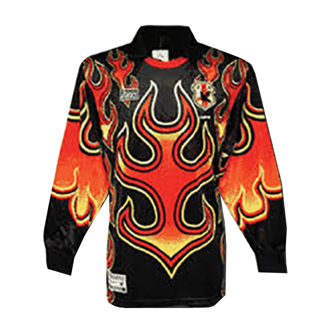Retro Japan Long Sleeve Goalkeeper Jersey 1998 By Adidas