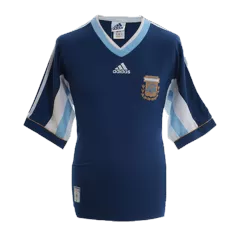 Argentina Vintage Soccer Jerseys Away Kit 1998 - gogoalshop
