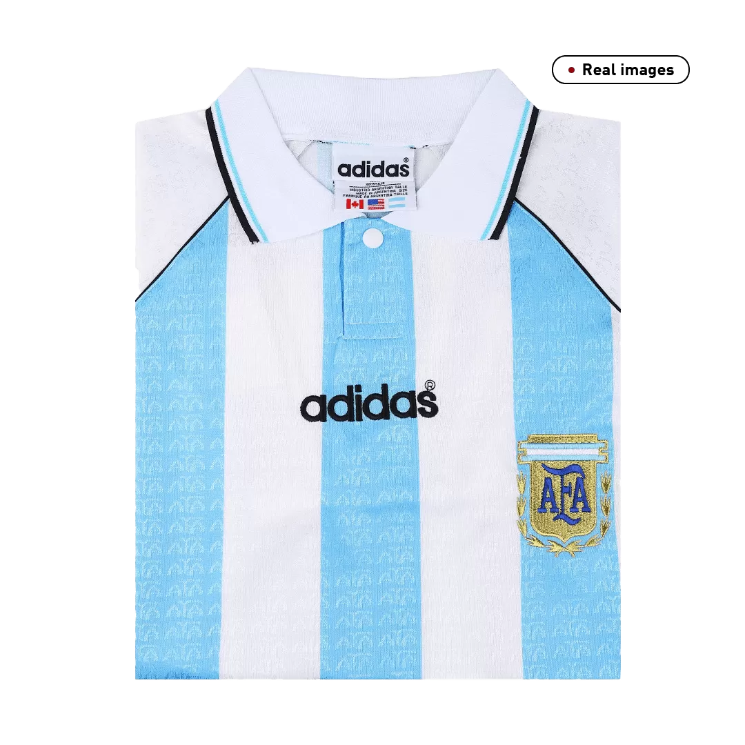 Vintage Soccer Jerseys Argentina Home 1996