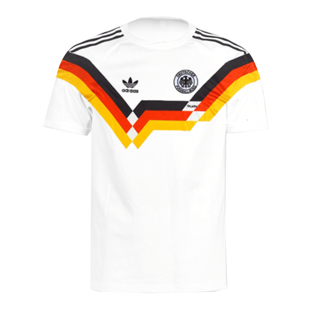 Vintage Soccer Jersey Germany Home 1990 | Gogoalshop