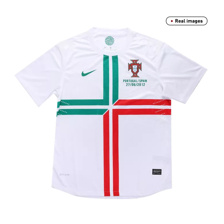 Vintage Soccer Jersey Portugal Away 2012 - gogoalshop