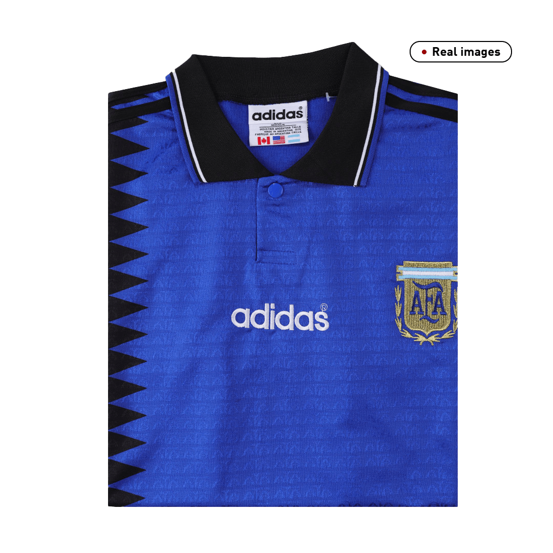 Retro Soccer Jersey Argentina Away 1994 - gogoalshop