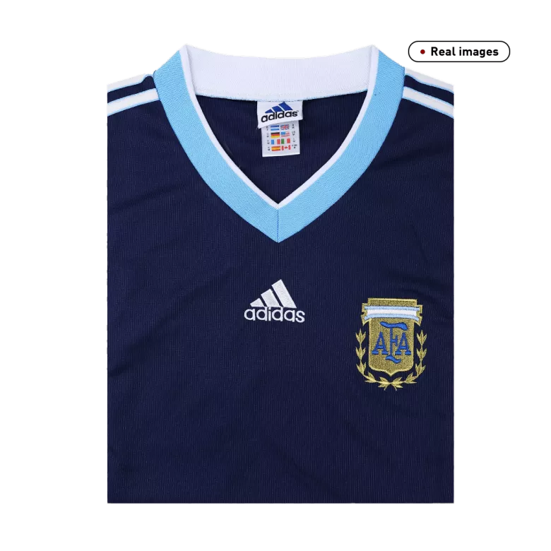 Vintage Soccer Jersey Argentina Away 1998 - gogoalshop