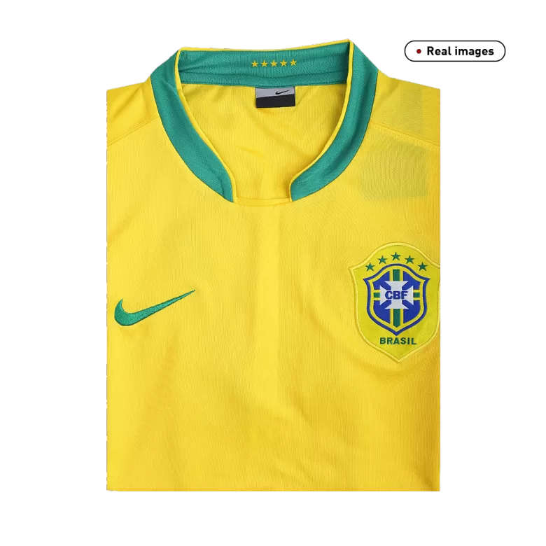 Vintage Soccer Jersey Brazil Home 2006 - gogoalshop
