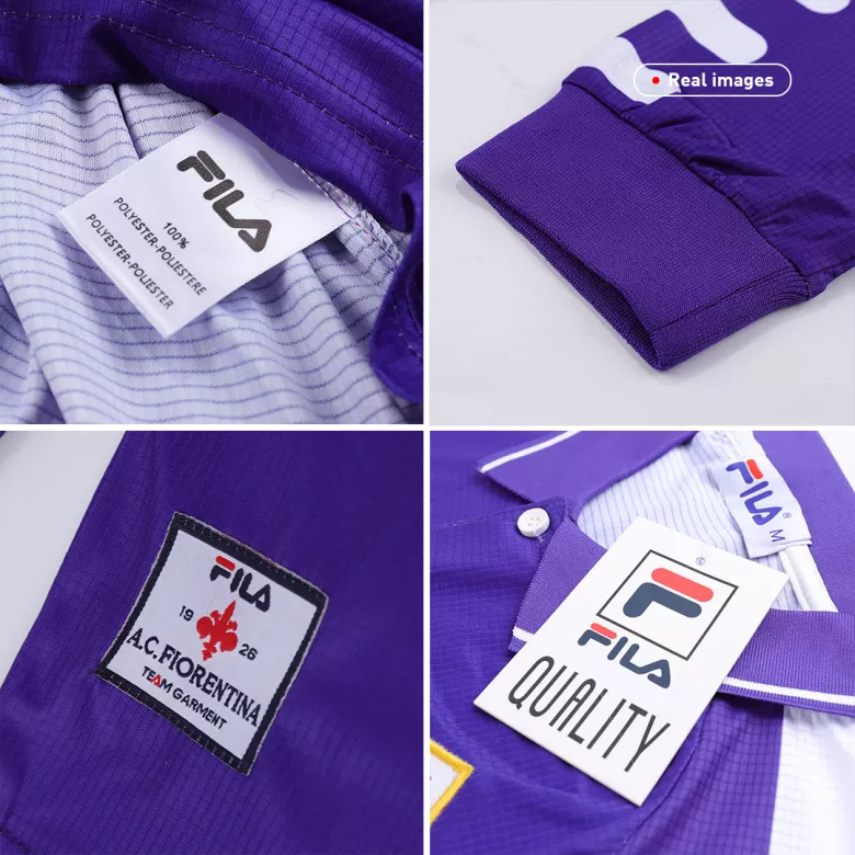 Retro Fiorentina Home Long Sleeve Jersey 1998/99 - gogoalshop