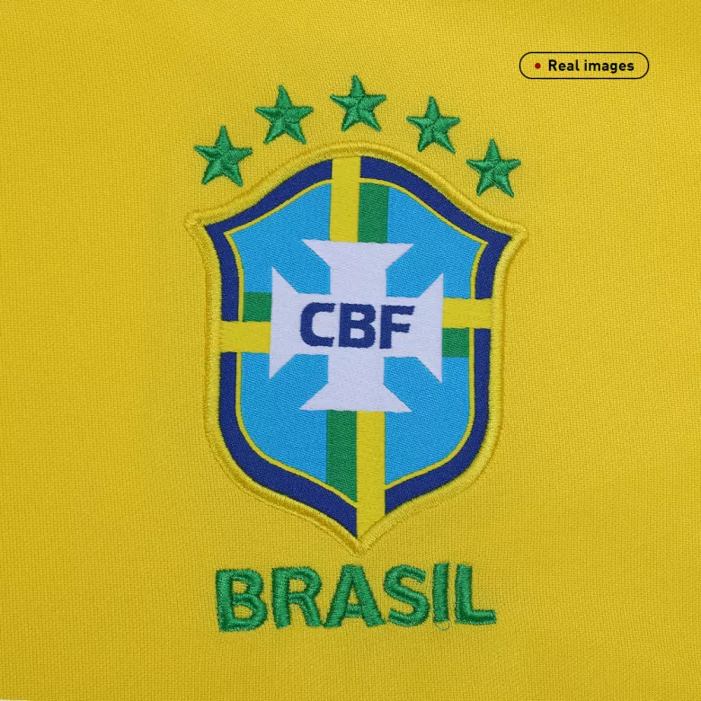 NEYMAR JR #10 Brazil Home Soccer Jersey 2021 - gogoalshop