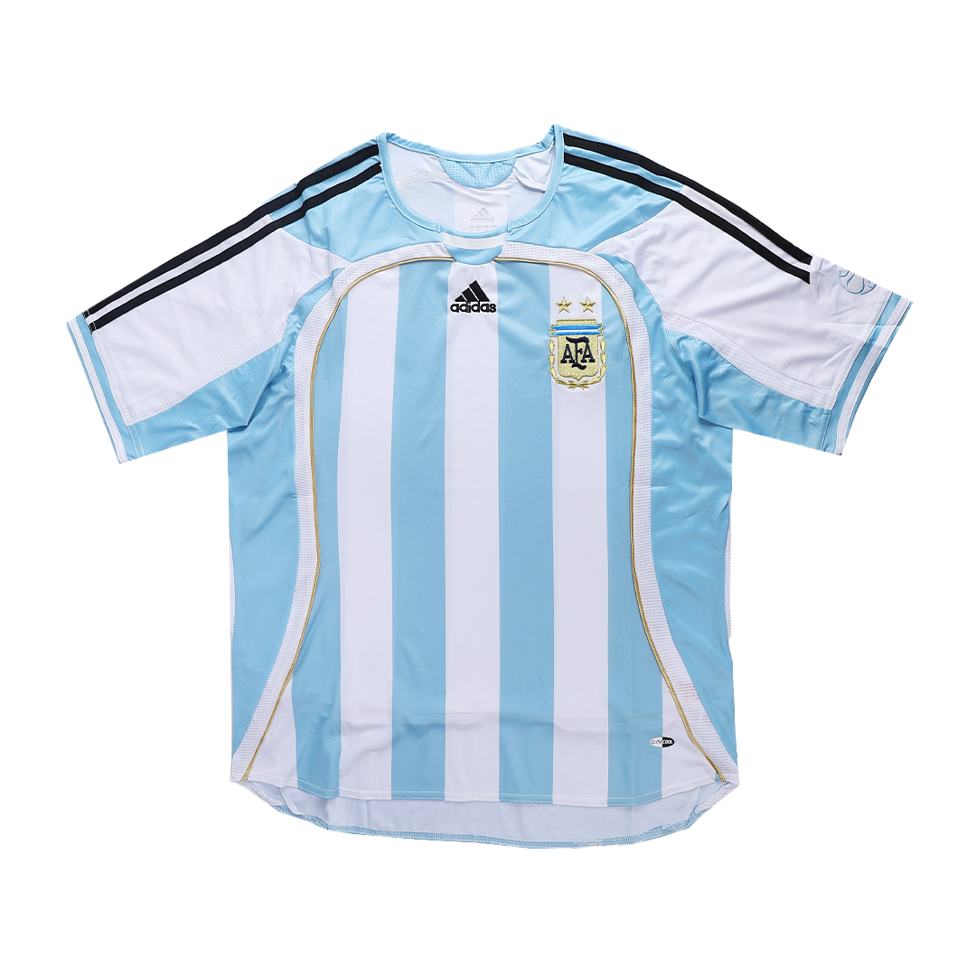 Retro Soccer Jersey Argentina Home 2006 - gogoalshop