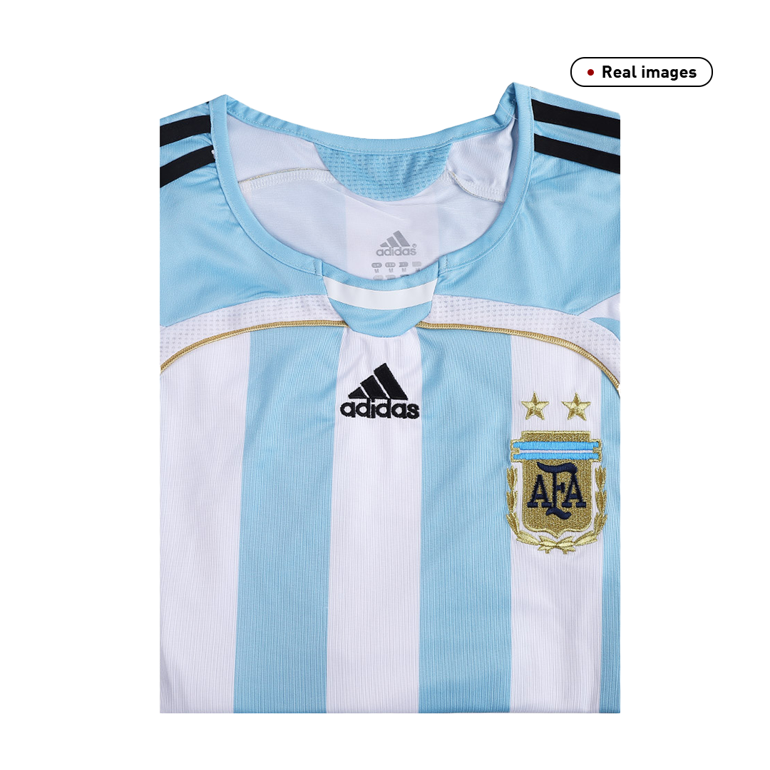 Retro Soccer Jersey Argentina Home 2006 - gogoalshop