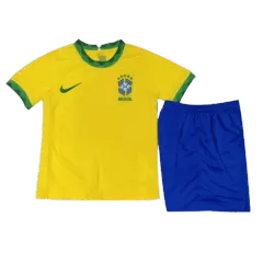 Brazil Home Kit 2021 By Nike Kids - gogoalshop