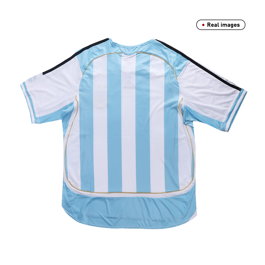 Retro Soccer Jersey Argentina Home 2006 - gogoalshop