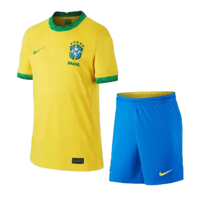 Shorts Brazil Football Jersey 2021 Brazil Neymar-10 22/23 Kids