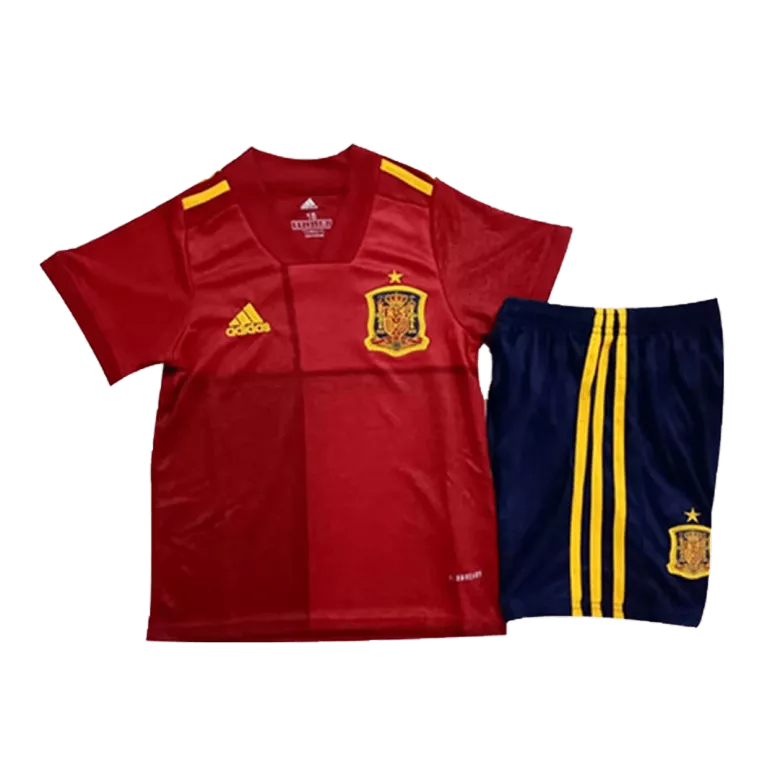 Spain Home Kids Soccer Jerseys Kit 2020 - gogoalshop