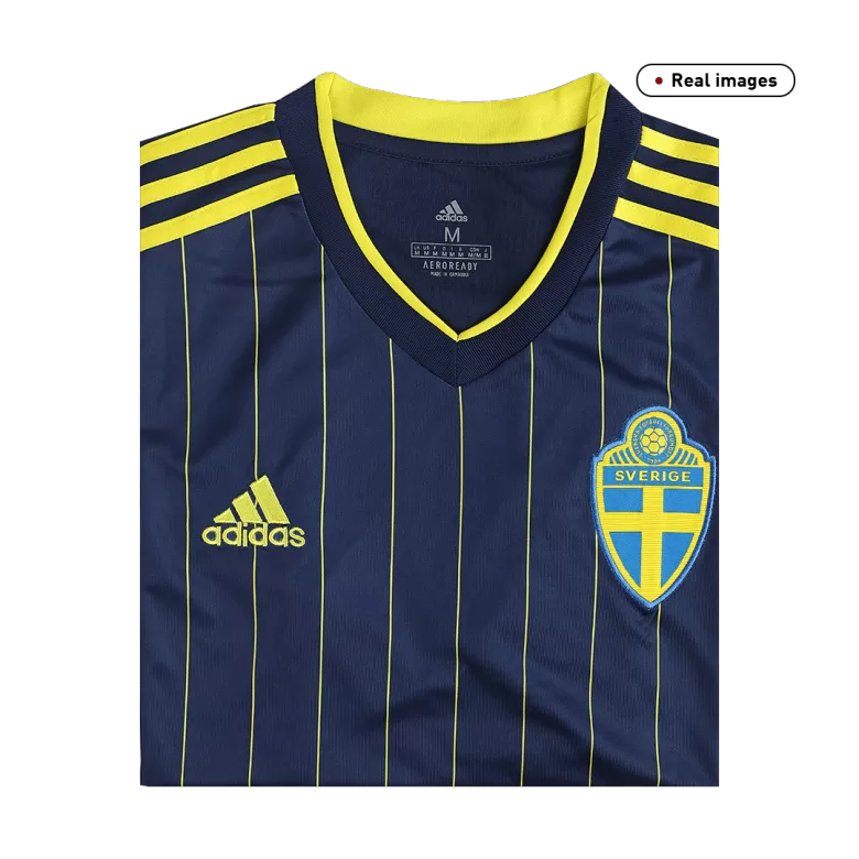 Sweden Away Soccer Jersey 2020 - gogoalshop
