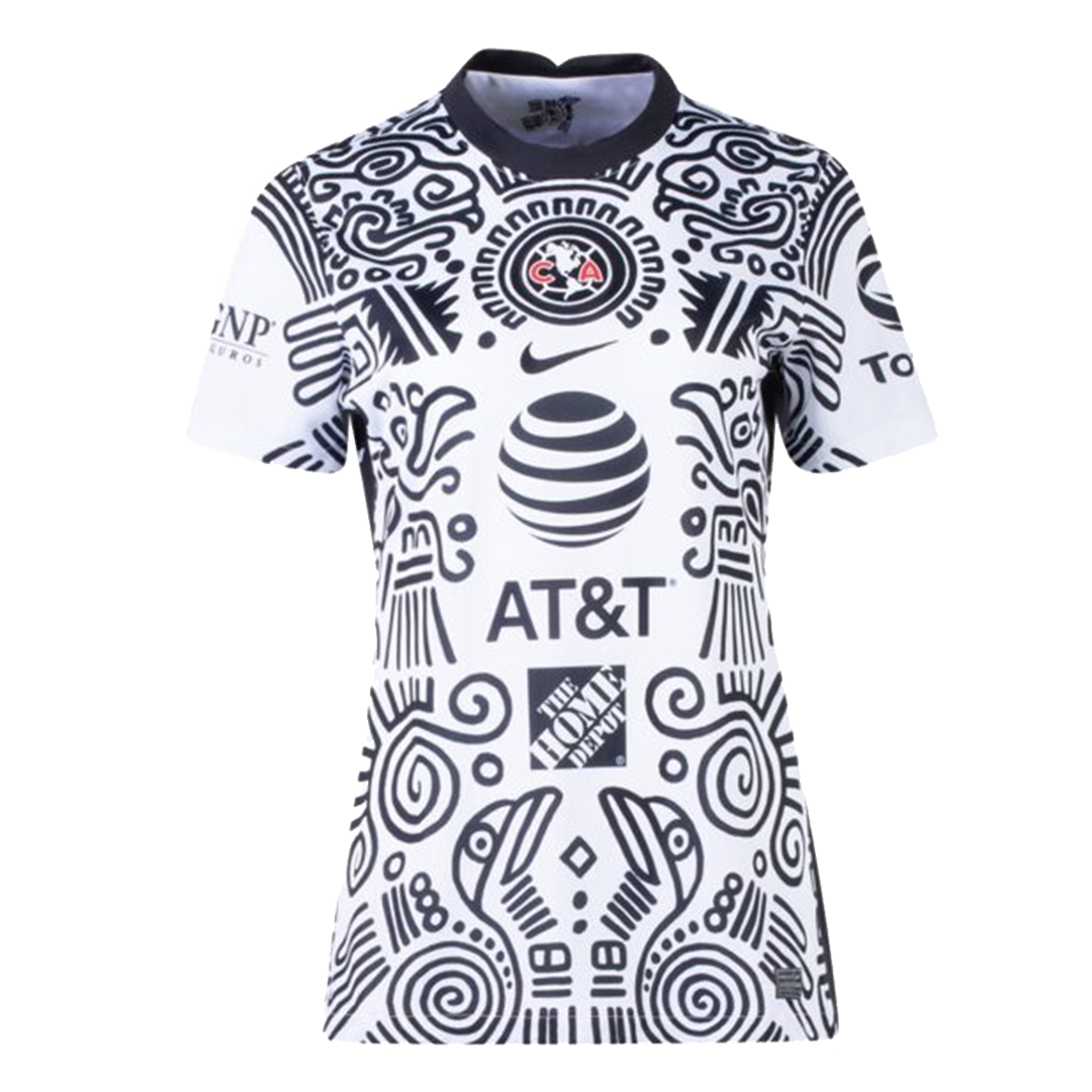 NEW 2020-2021 Club America Away Women's Soccer Jersey T Shirt Size S-XL 