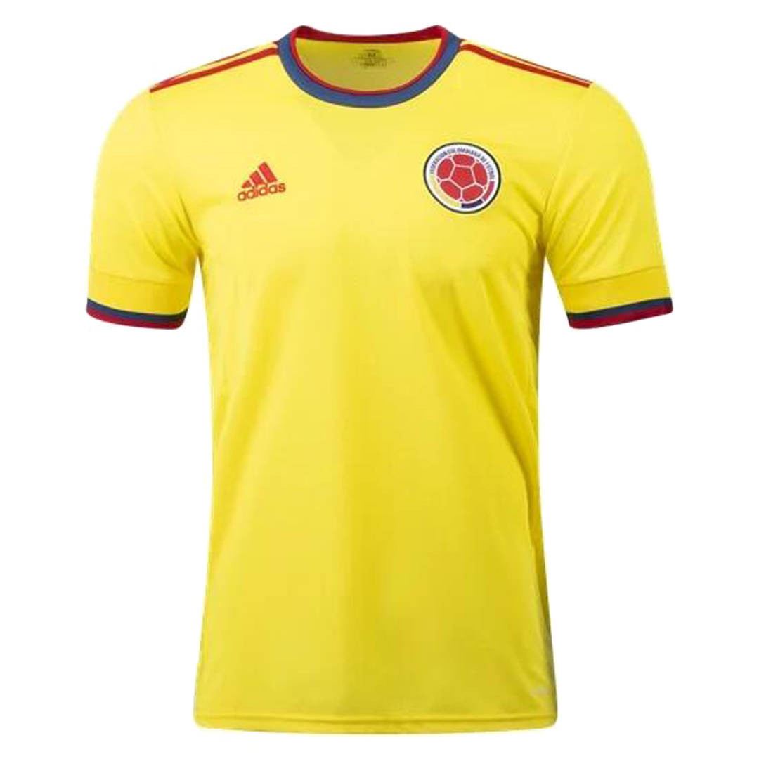Colombia Home Authentic Soccer Jersey 2021 | Gogoalshop