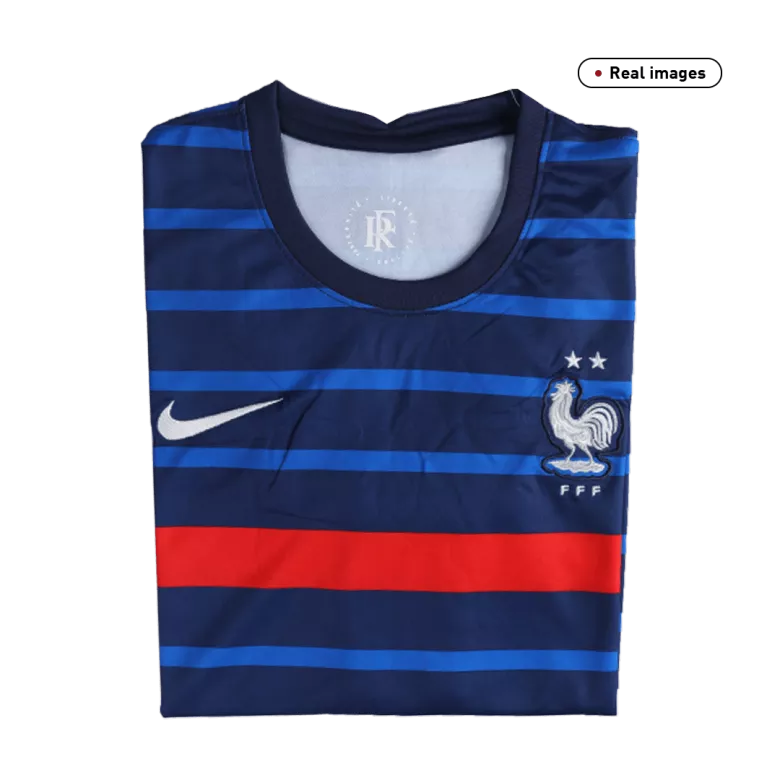 France Home Authentic Soccer Jersey 2020 - gogoalshop