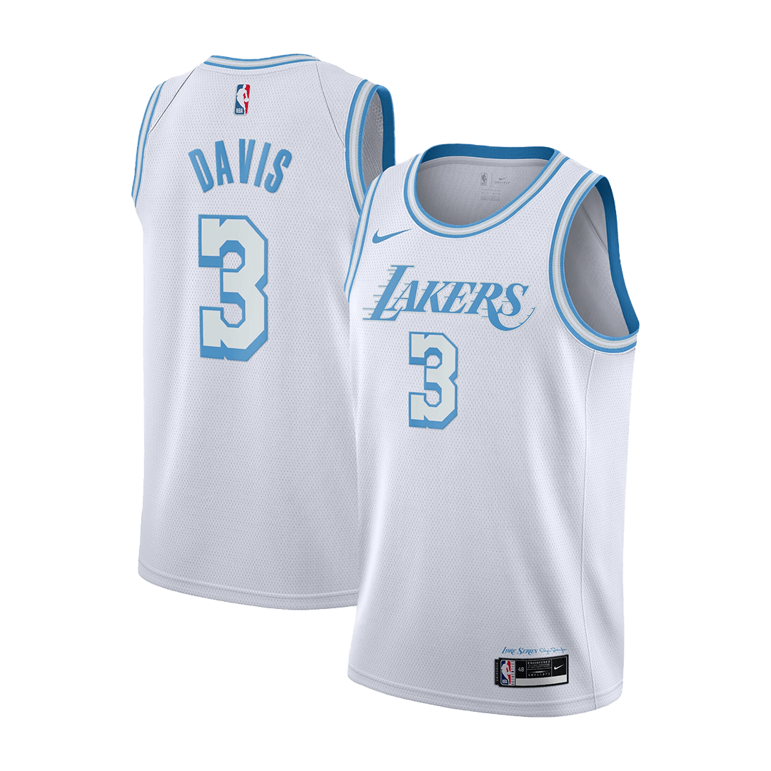 XXL Jersey 20-21 Lakers23# JAMES 3# DAVIS Neu Weiß City Edition S 