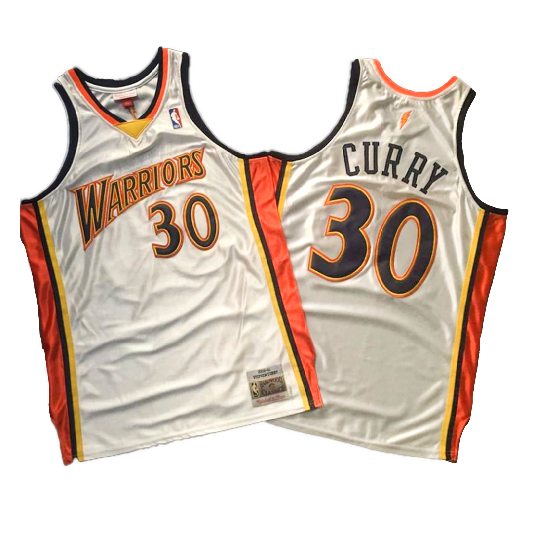 Retro Stephen Curry #30 Golden State Warriors Jersey 2009/10 By