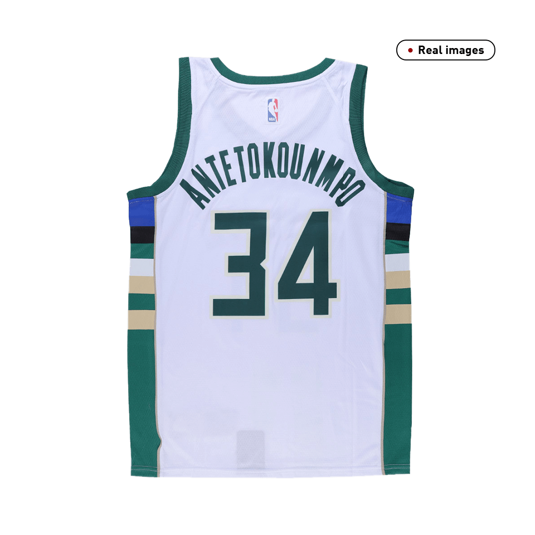 Swingman ANTETOKOUNMPO #34 Milwaukee Bucks NBA Jersey By Nike