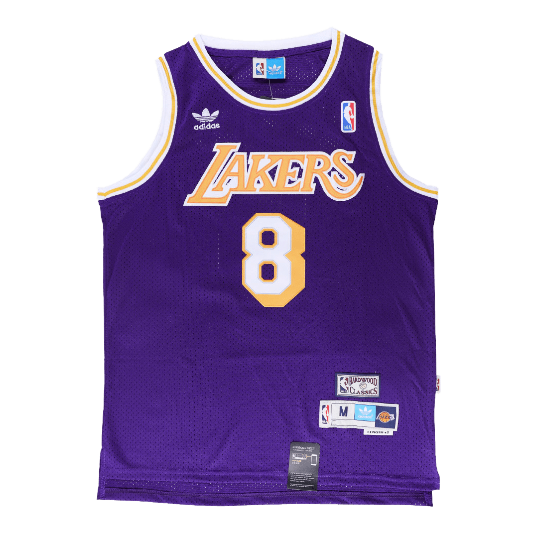 Swingman Kobe Bryant #8 Los Angeles Lakers Jersey By Nike Purple 