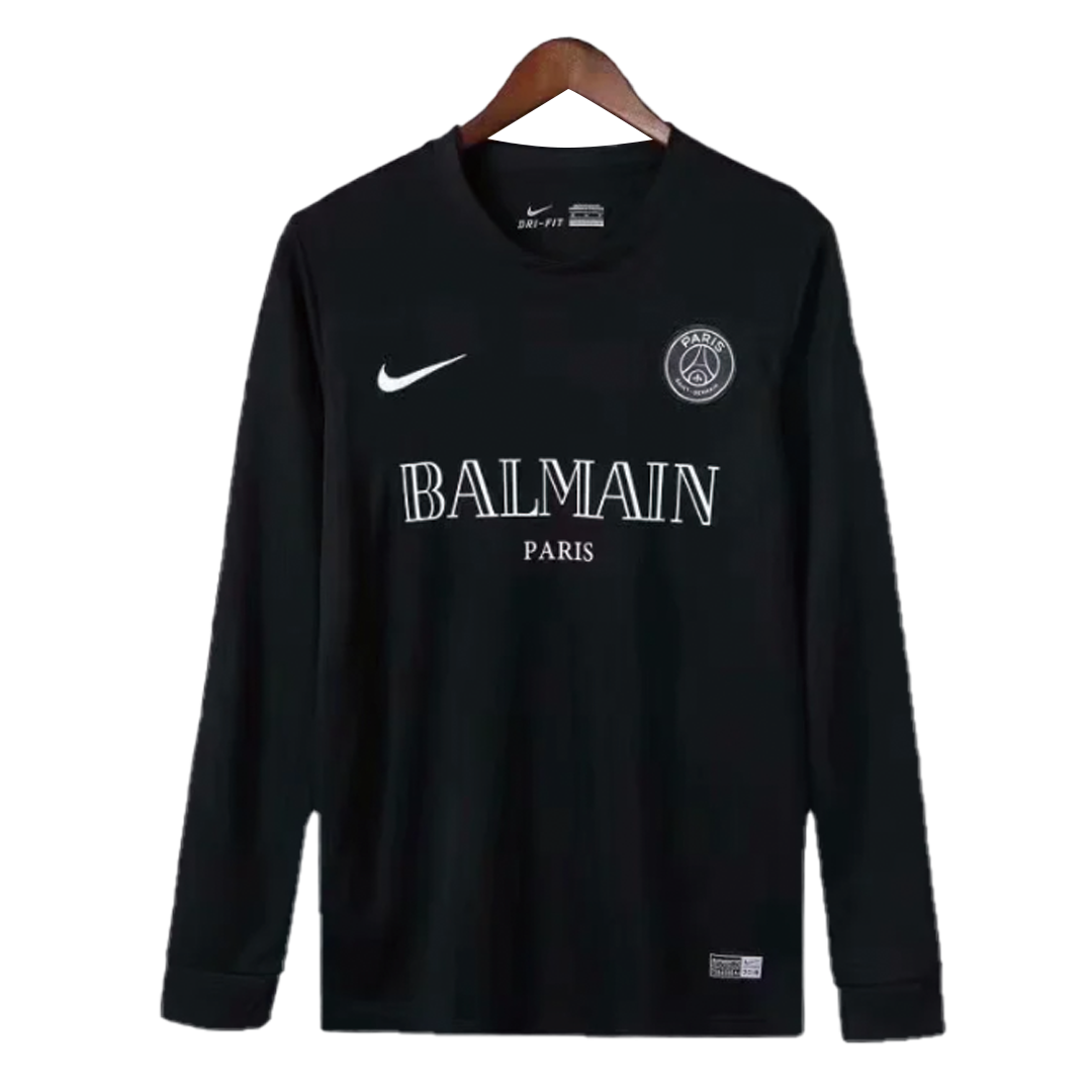 PSG X Balmain Long Sleeve Jersey 2021/22 By Nike | Gogoalshop