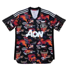 Replica Manchester United Pre-Match Jersey 2021 By Adidas - gogoalshop