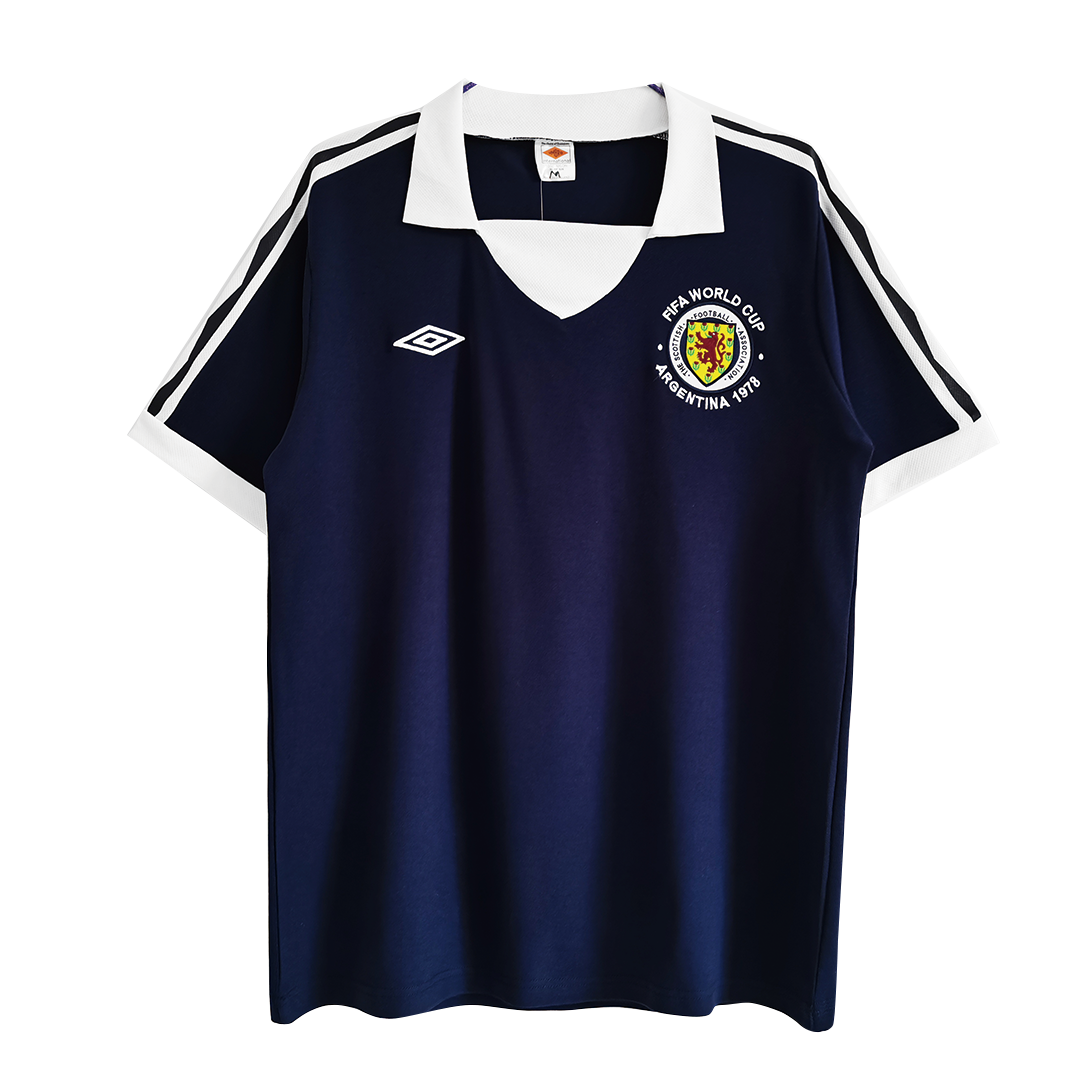 Vintage Soccer Jersey Scotland Home 1978 | Gogoalshop