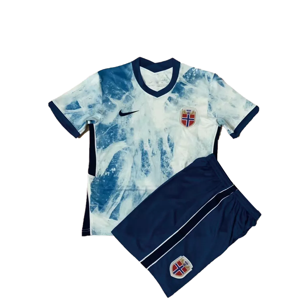 Norway Away Kids Soccer Jerseys Kit 2020 - gogoalshop