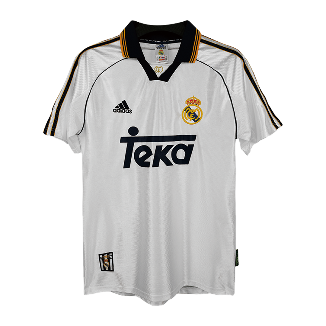 Retro Soccer Jersey Real Madrid Home 1999/00 - gogoalshop