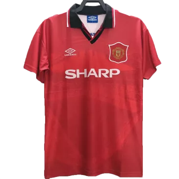 Retro Manchester United Home Jersey 94/96 By Umbro - gogoalshop