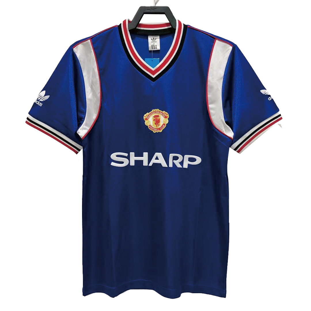 Retro Soccer Jersey Manchester United Third Away 1985 - gogoalshop