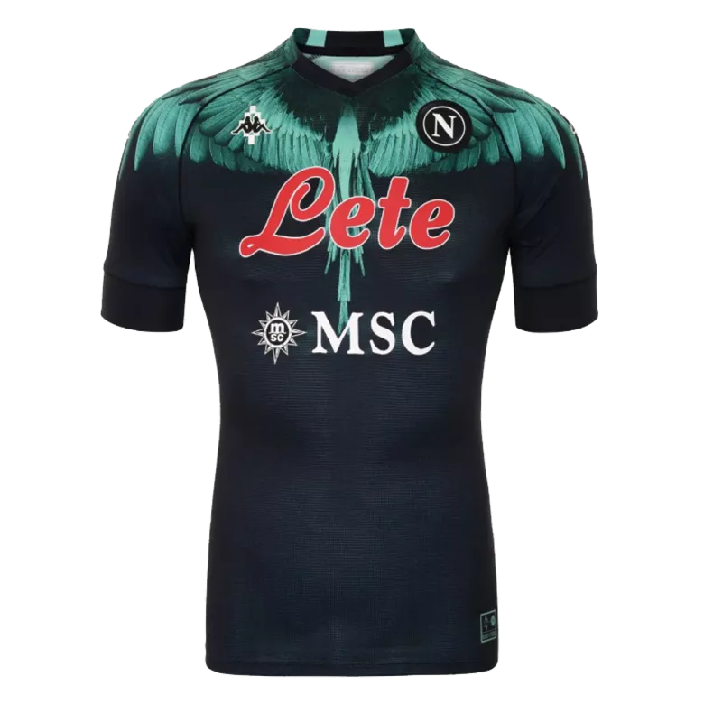 Napoli Maglia Gara Burlon Limited Edition Authentic Soccer Jersey 2021 - gogoalshop