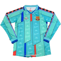 Retro Barcelona Away Long Sleeve Jersey 1996/97 By Kappa - gogoalshop