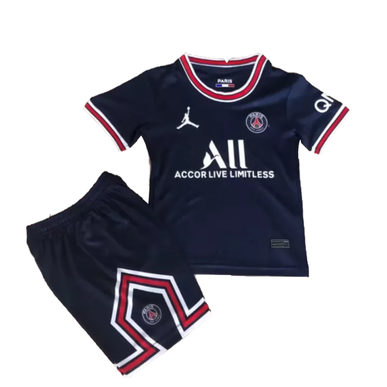 Messi #30 PSG Home Kit 2021/22 By Jordan -Kids - gogoalshop
