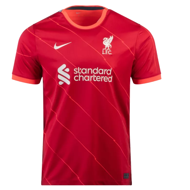 HENDERSON #14 Liverpool Home Soccer Jersey 2021/22 - gogoalshop