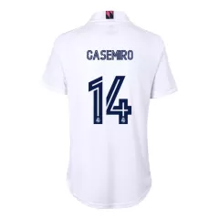 Replica Casemiro #14 Real Madrid Home Jersey 2020/21 By Adidas Women - gogoalshop