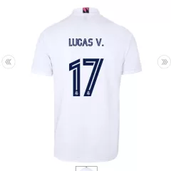 Replica Lucas V. #17 Real Madrid Home Jersey 2020/21 By Adidas - gogoalshop