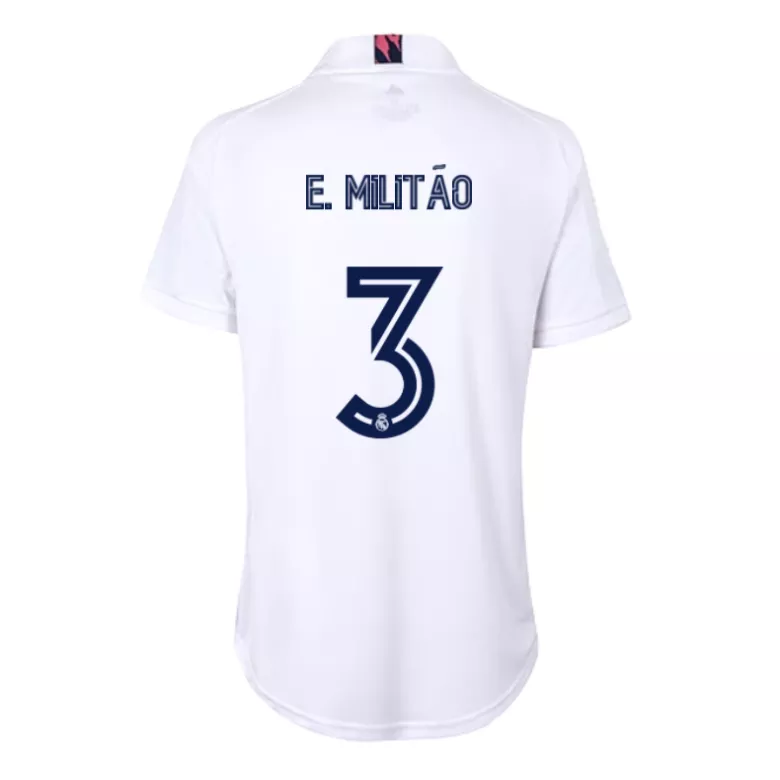 E. Militão #3 Real Madrid Home Soccer Jersey 2020/21 Women - gogoalshop