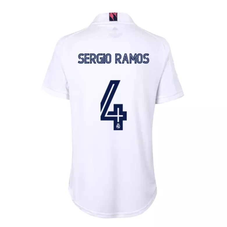 Sergio Ramos #4 Real Madrid Home Soccer Jersey 2020/21 Women - gogoalshop