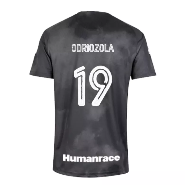 Odriozola #19 Real Madrid Human Race Soccer Jersey - gogoalshop