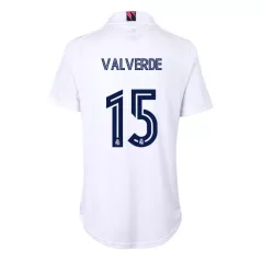 Replica Valverde #15 Real Madrid Home Jersey 2020/21 By Adidas Women - gogoalshop