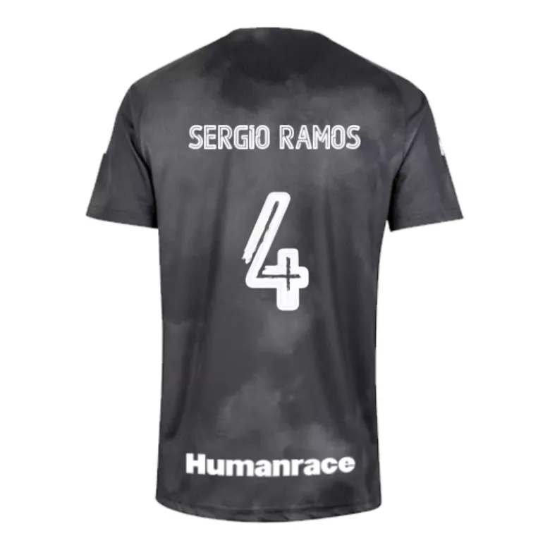 Sergio Ramos #4 Real Madrid Human Race Soccer Jersey - gogoalshop