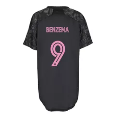 Replica Benzema #9 Real Madrid Third Away Jersey 2020/21 By Adidas Women - gogoalshop