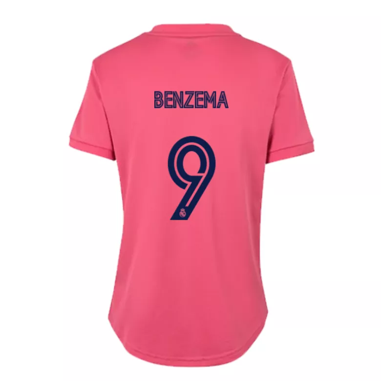 Benzema #9 Real Madrid Away Soccer Jersey 2020/21 Women - gogoalshop