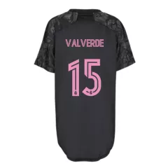 Replica Valverde #15 Real Madrid Third Away Jersey 2020/21 By Adidas Women - gogoalshop